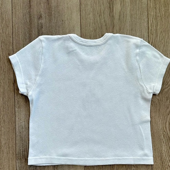 Brandy Melville Ashlyn Newport Shirt White - Picture 3 of 4